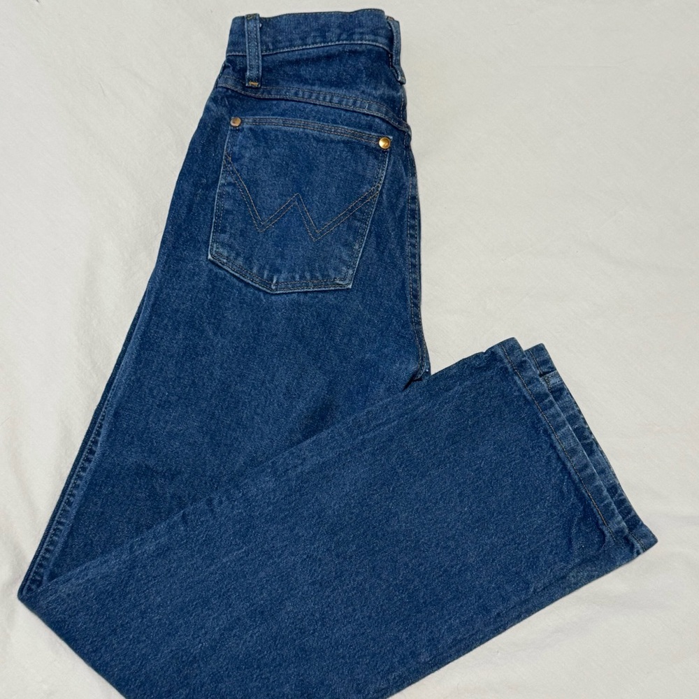 Vintage Wrangler Blue High-Rise Jeans